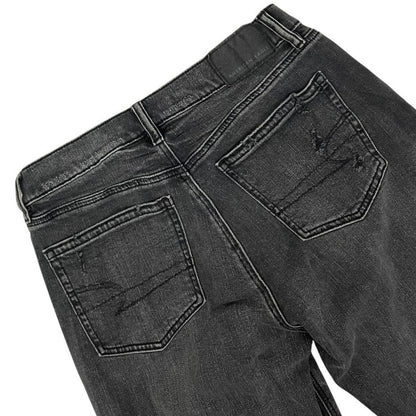 American Eagle Black Strigid High Rise Jeans