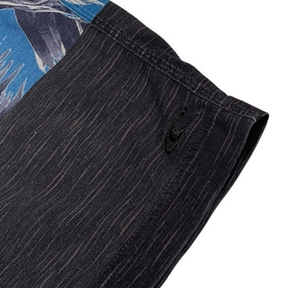 O'Neill Mens Blue Tropical Swim Trunks