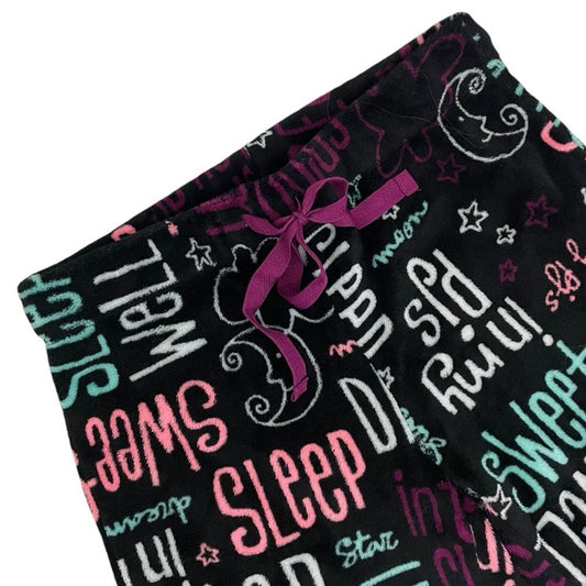 Secret Treasures Black Fluffy Pajama Pants