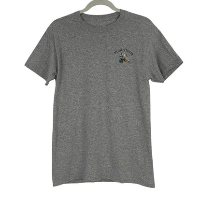 Kona Hawaii Grey Tequila Lizard Graphic Short Sleeve Tee