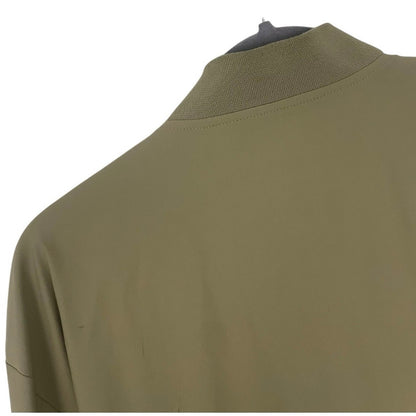 Outdoor Jacket Vintage Beige Zip Up Windbreaker Jacket