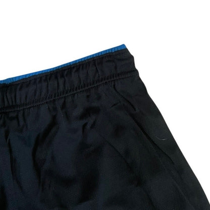 Zengvee Mens Black & Blue Hyper-Fit Track Pants