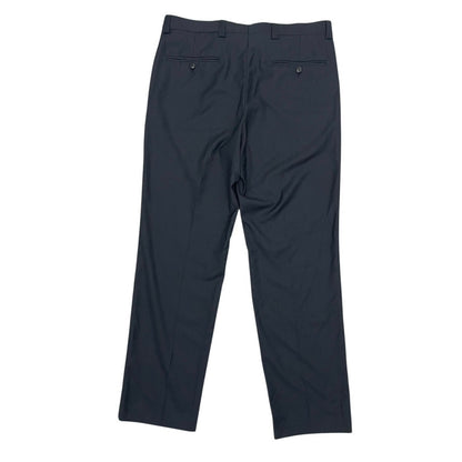 Pronto Uomo Mens Flat Front Straight Leg Dress Pants