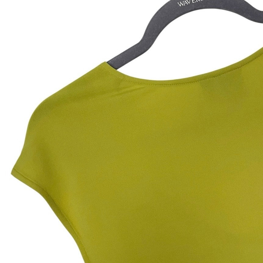 Anthracite for Muse Green Cowl Neck Ruched Blouse
