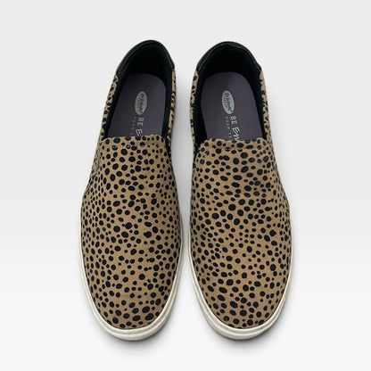 Dr. Scholl's Cheetah Print Faux Suede Slip On Sneakers