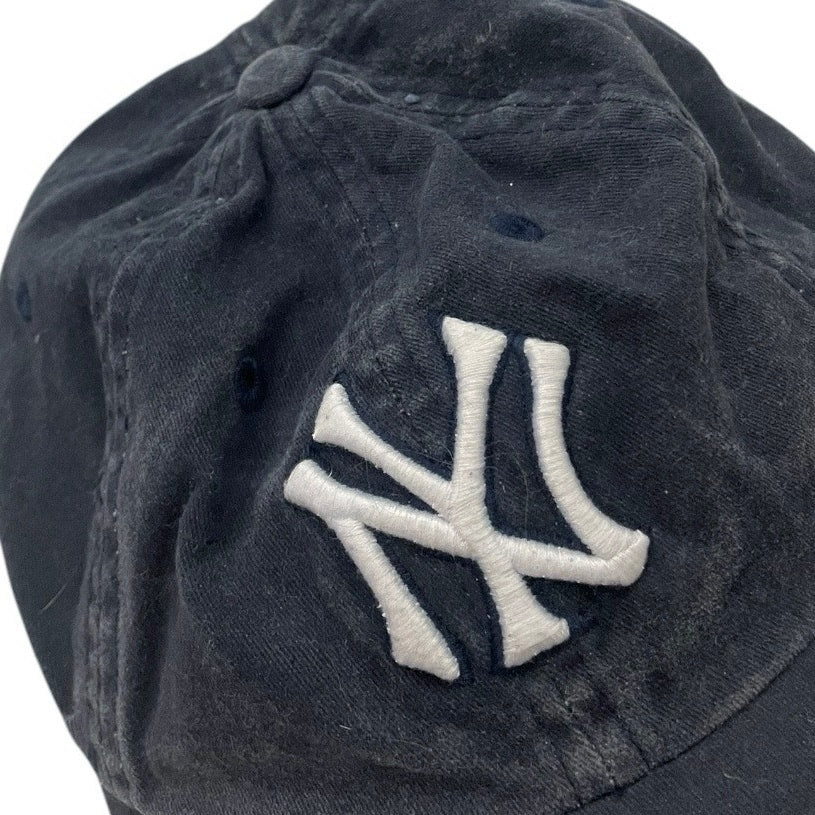 American Needle Navy Blue New York Yankees Logo Denim Hat