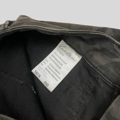 KanCan Olive Green Camouflage Skinny Cargo Pants