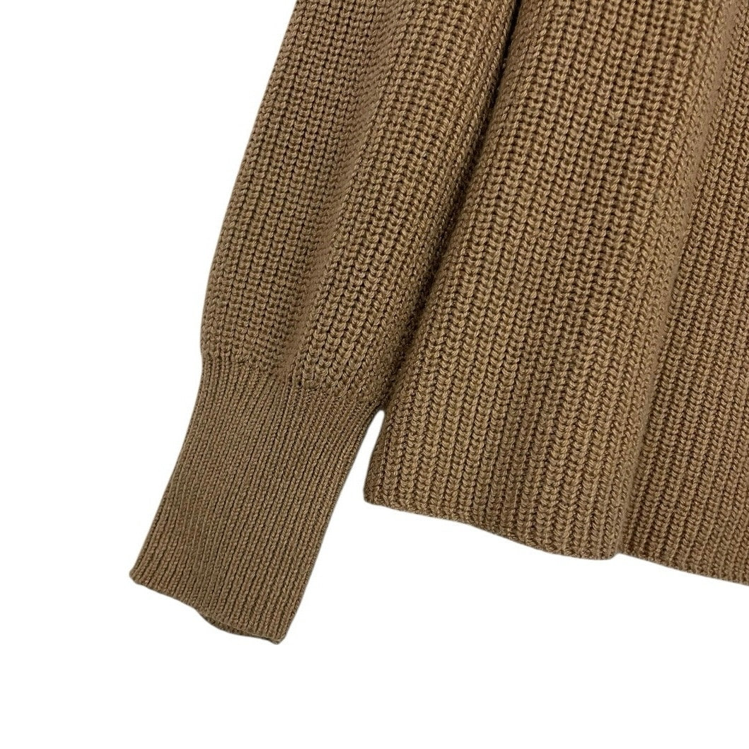 Jessica Simpson Beige Knit Crewneck Sweater