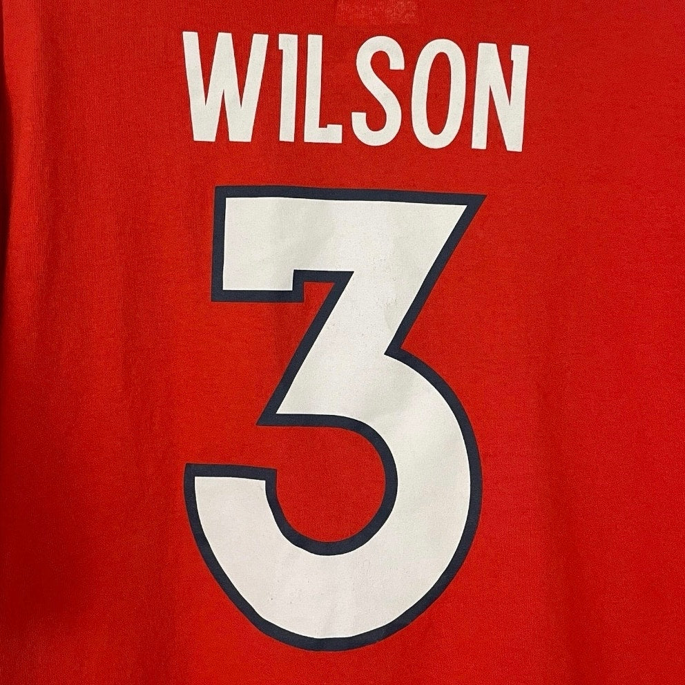 NFL Team Apparel Denver Broncos Russell Wilson #3 Graphic Tee