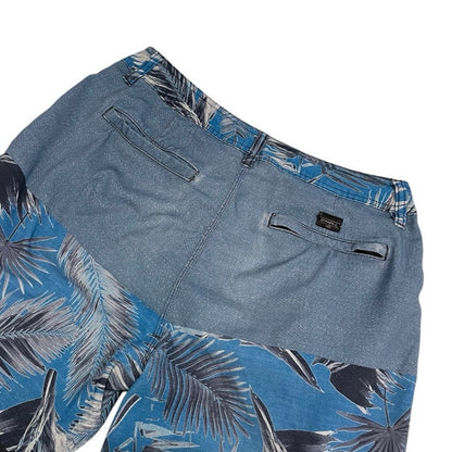 O'Neill Mens Blue Tropical Swim Trunks