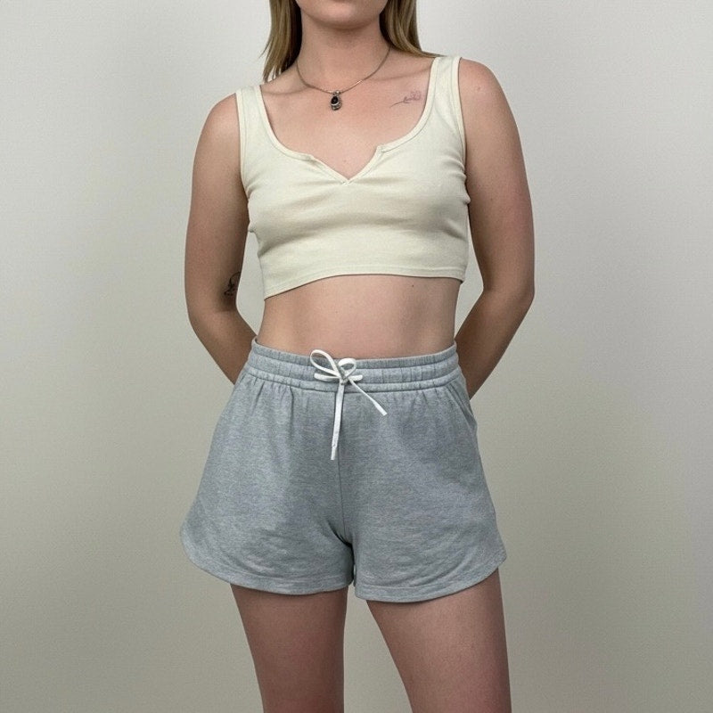Lululemon Athletica Grey Mini Shorts
