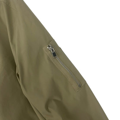 Outdoor Jacket Vintage Beige Zip Up Windbreaker Jacket