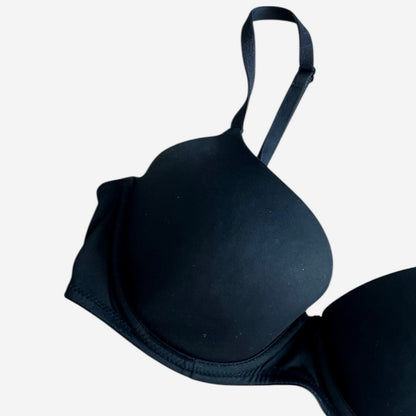 PINK Victoria's Secret Black Wear Everywhere Lightly Lined Bra