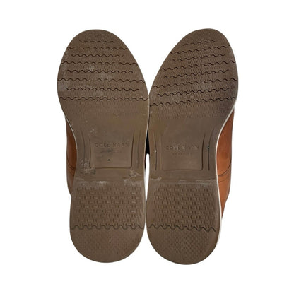 Cole Haan Mens Tan Grand OS Lace Up Dress Shoes