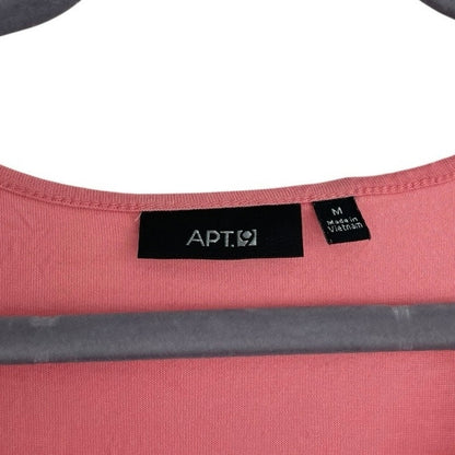 Apt. 9 Pink & Gold Sequin Beaded Tank Top