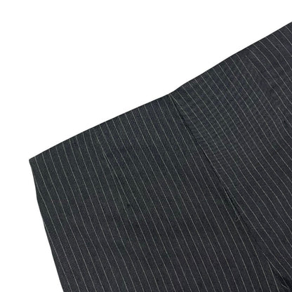 Jules & Leopold Grey Pin Striped Wide Leg Dress Pants