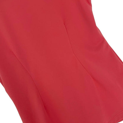 JoFit Coral Pink Active Polo Tank Top