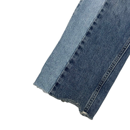 BDG Jessye Two Tone Paneled Patchwork High Rise Jeans
