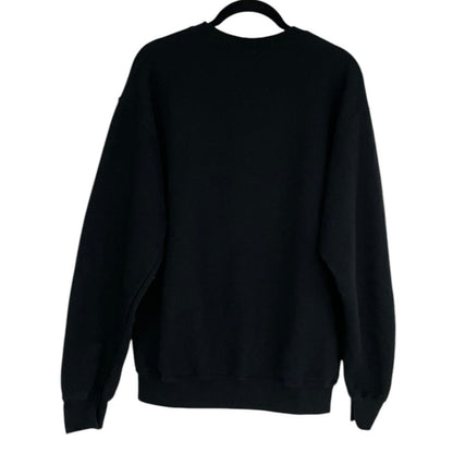 Dancing is a Dangerous Game Skeleton Black Crewneck Sweatshirt
