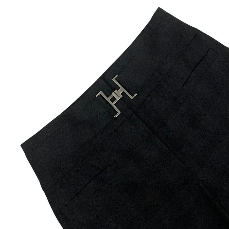 Classiques Entier Grey Wide Leg High Rise Dress Pants