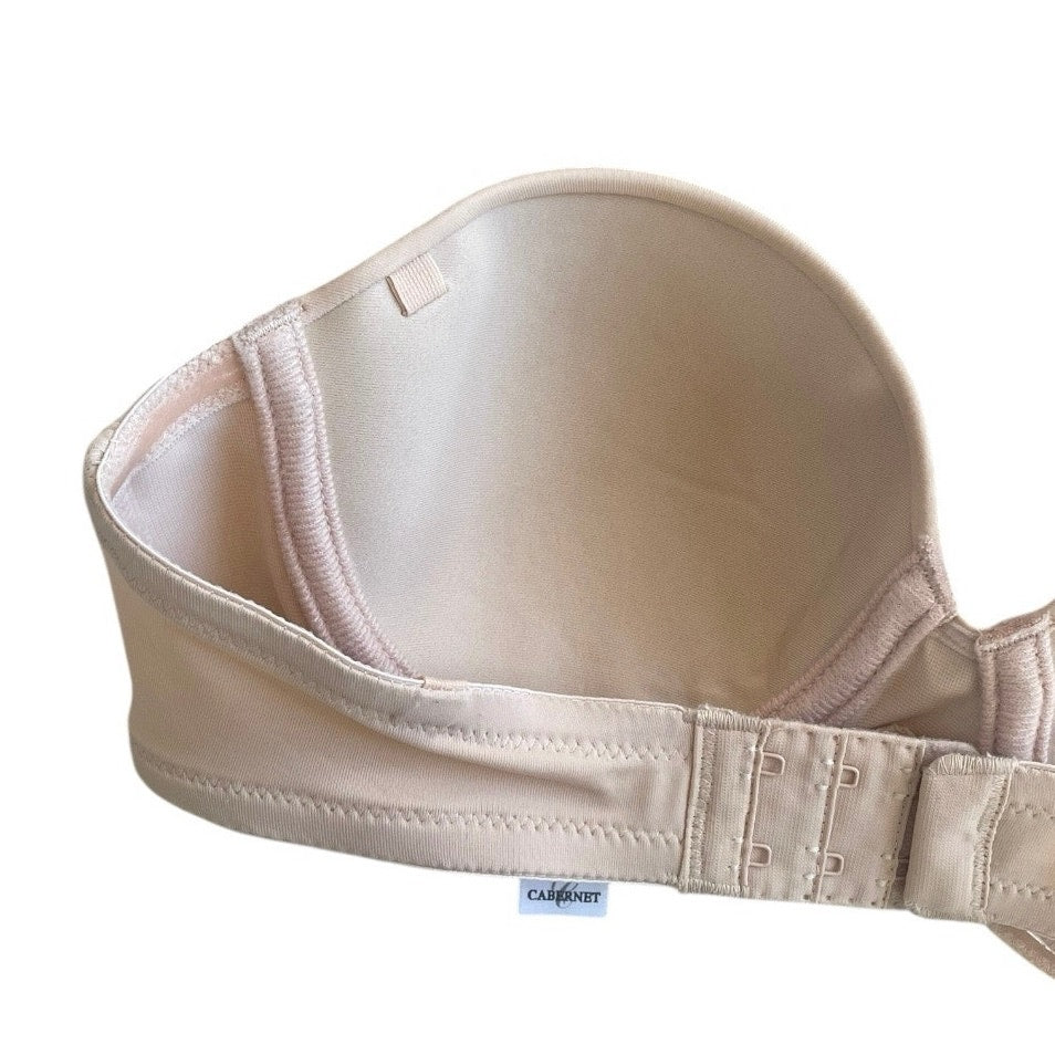 Cabernet Nude Strapless Underwire Push-Up Padded Bra