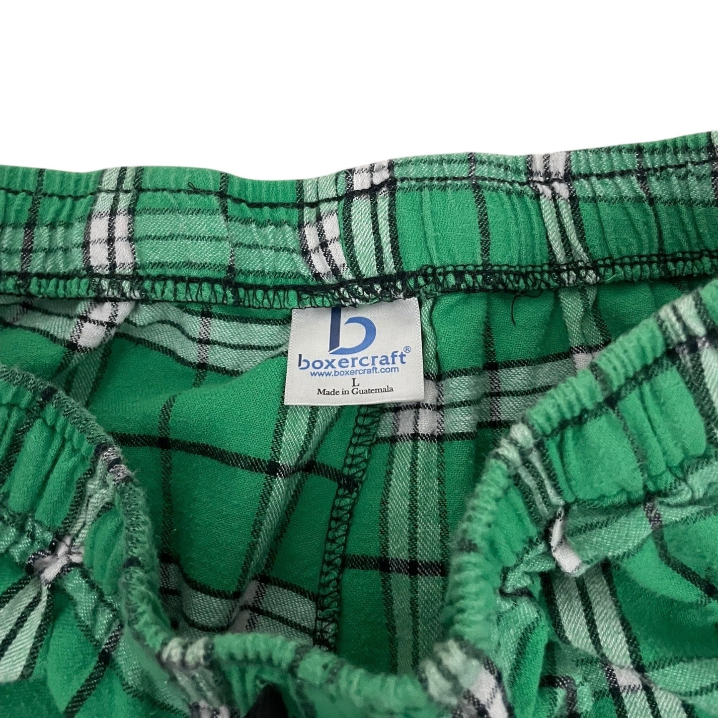 Boxercraft Green Plaid Cotton Pajama Pants