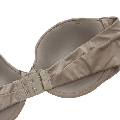 Maidenform Beige Strapless Padded Underwire Silky Bra