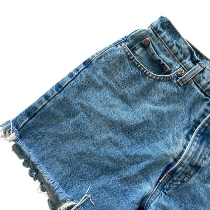 Jordache Denim Midi High Rise Jean Shorts