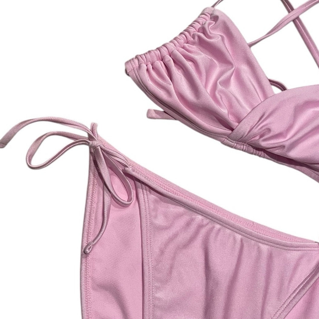 Wild Fable Pink Cross Back Bikini