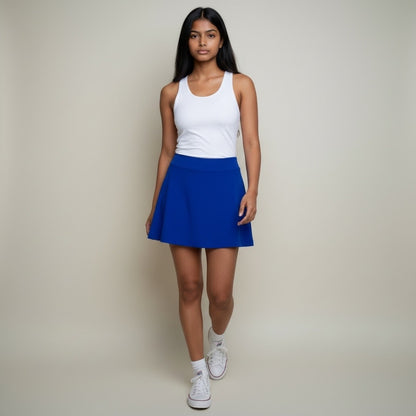 Athleta Blue Active Mini Skort