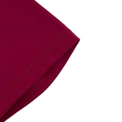 Lululemon Athletica Magenta Active High Rise Biker Shorts