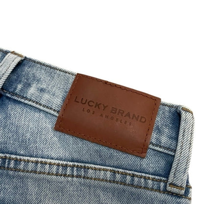 Lucky Brand Ava Mid Rise Crop Mini Bootcut Jeans