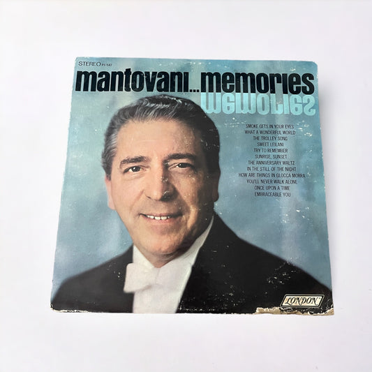 Mantovani and his orchestra Memories Vinyl Record