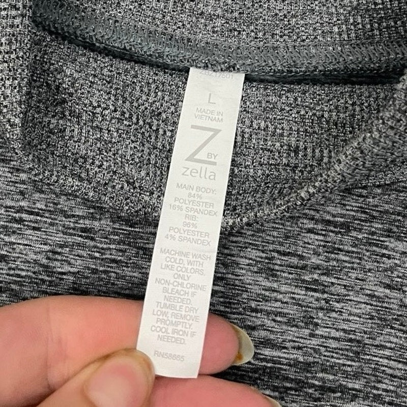 Z by Zella Grey High Neck Active Sweatshirt