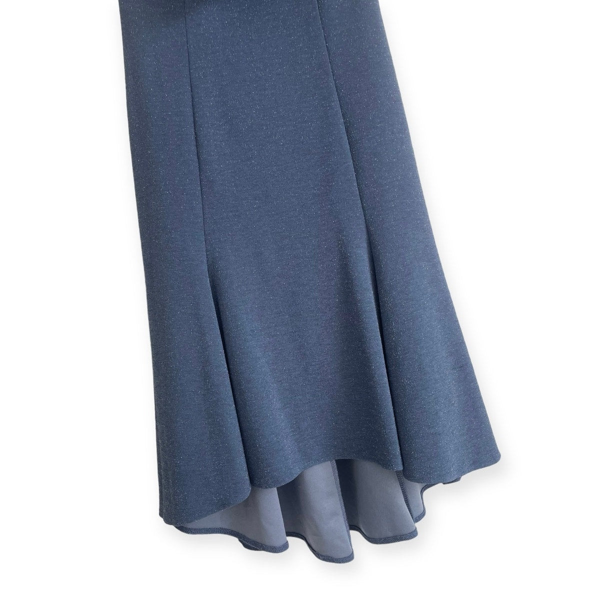 Adrianna Papell Sparkly Blue Midi Dress