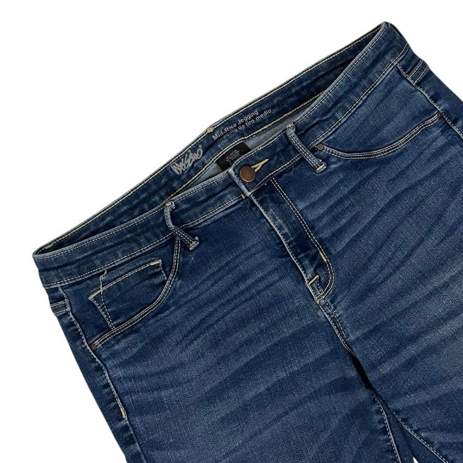 Mossimo Supply Co. Denim Power Stretch Mid-Rise Jegging