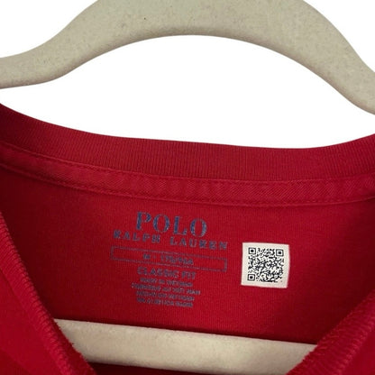 Polo Ralph Lauren Mens Red Short Sleeve Tee
