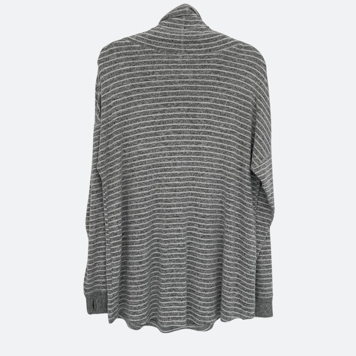 Boxercraft Grey Striped Cowl Neck Sweatshirt