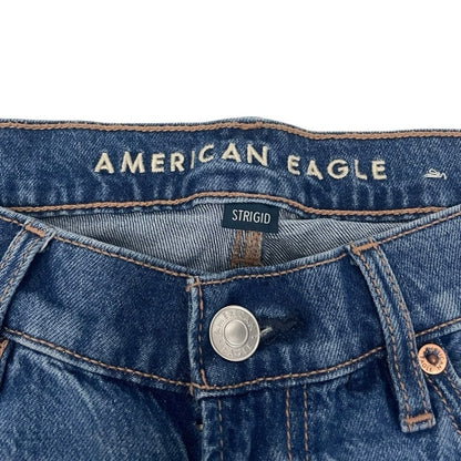 American Eagle Strigid Relaxed Mini Jean Shorts