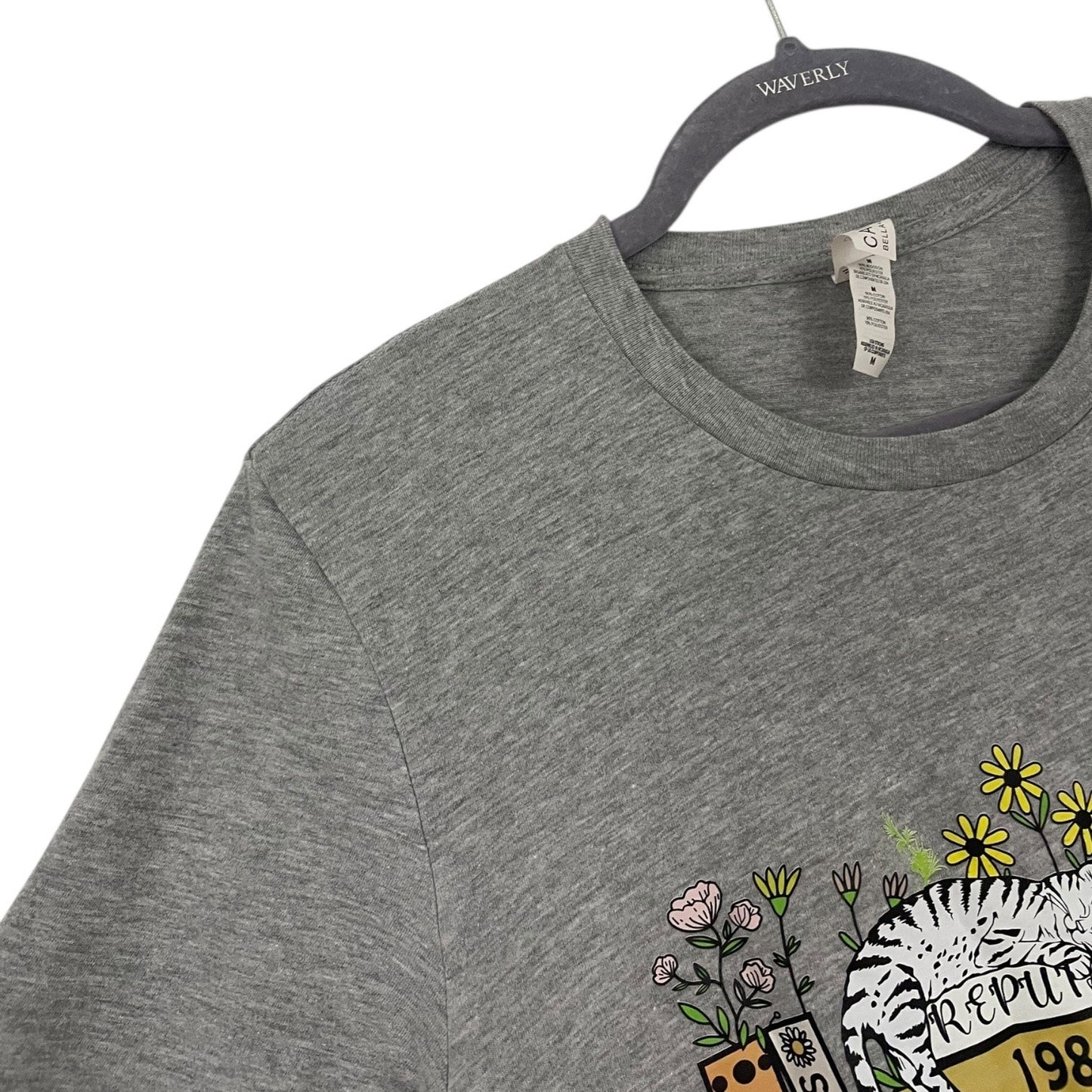 Bella + Canvas Grey Taylor's Version Short Sleeve Graphic Tee