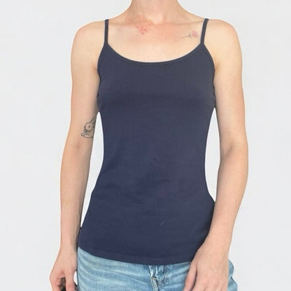 Natural Uniforms Navy Blue Modern Fit-Luxe Stretch Camisole
