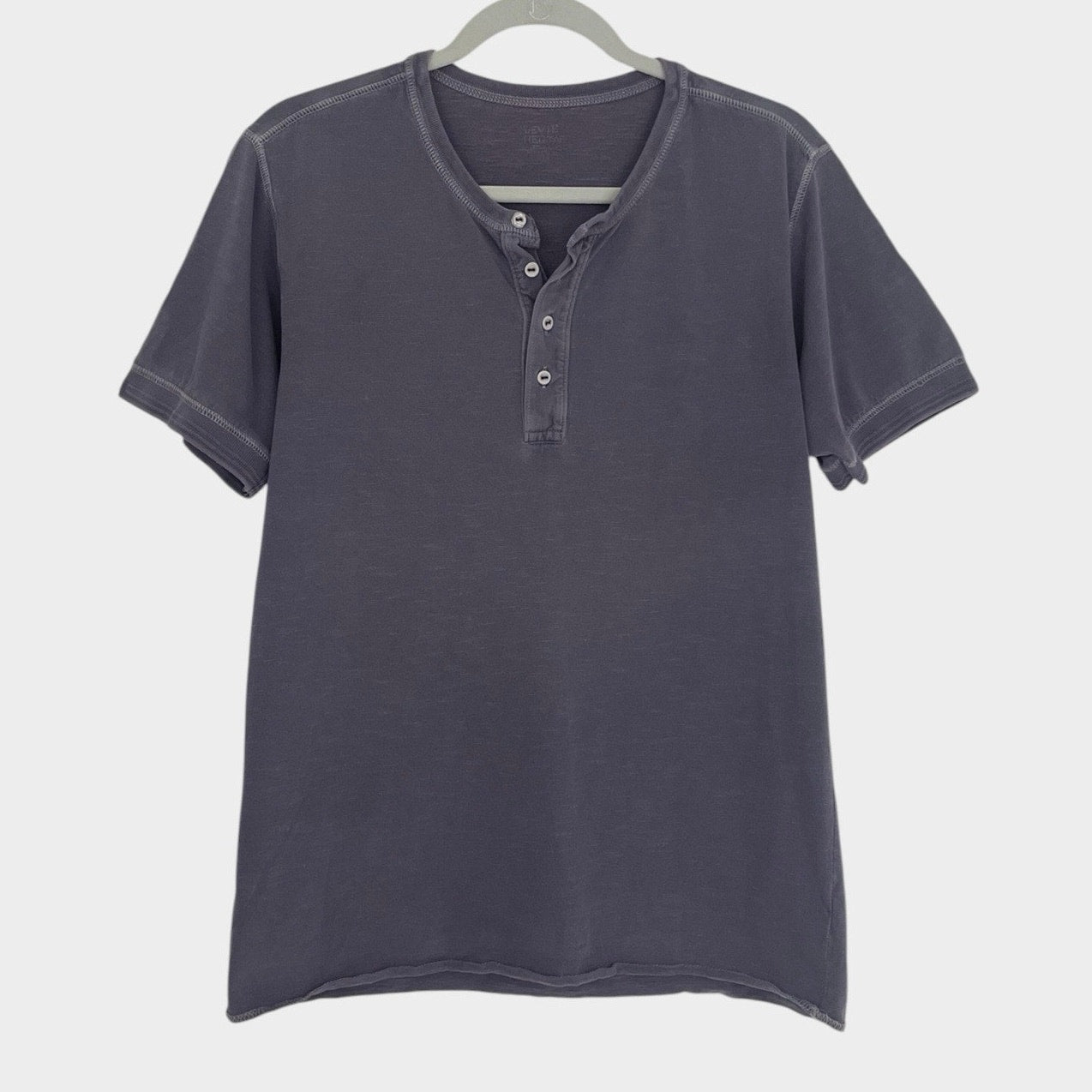 Levi's Red Tab Heritage Mens Purple Short Sleeve Henley Top