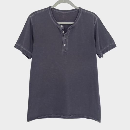 Levi's Red Tab Heritage Mens Purple Short Sleeve Henley Top