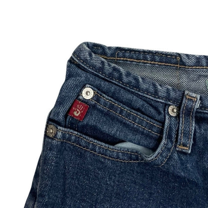 Mudd Vintage Juniors Dark Wash Low Rise Flare Jeans