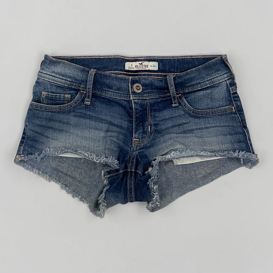 Hollister Low Rise Mini Jean Shorts