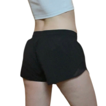 Lululemon Athletica Black Active Mini Shorts