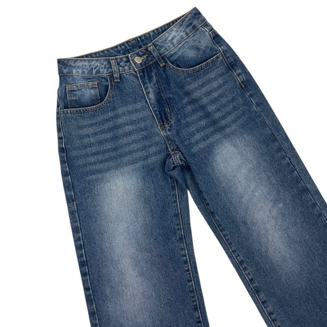 SHEIN Petite Wide Leg Jeans