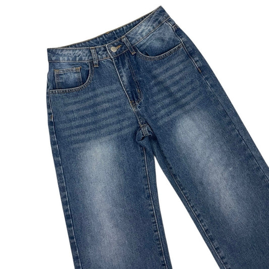 SHEIN Petite Wide Leg Jeans