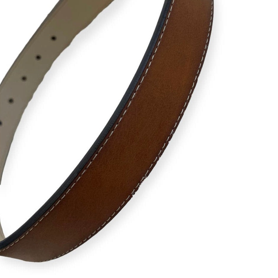 Goodfellow & Co Mens Brown Faux Leather Belt