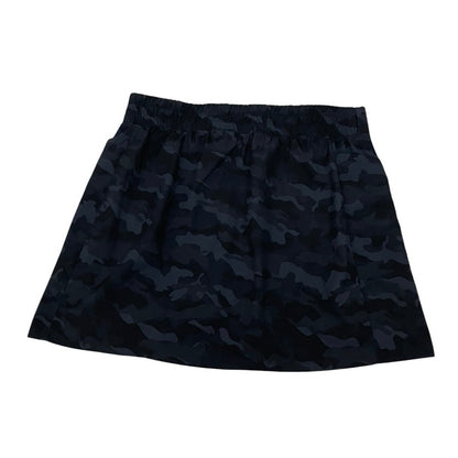 Grey Camouflage Active Mini Skirt